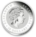 30 Dollars (Koala - 1 Kilo / 32.15 Troy Ounce)