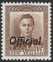 King George VI 1½d (overprint)
