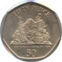 50 Pence (Capture of Gibraltar 1704)