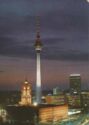 Berlin | View of the Television and UKW Tower at Night