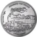 7.50 Euro (Historic Trains - Ibero American Series. Ag 0.500)