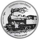 7.50 Euro (Historic Trains - Ibero American Series. Ag 0.925 Proof)