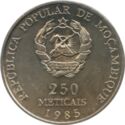 250 Meticais (10th Anniversary of Independence)