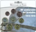 Various Euro (Set 2008 90 years end of the First World War)