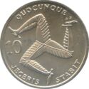 10 Pence (The Triskeles emblem)