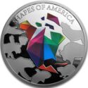 5 Dollars (Shapes of America - Continent)