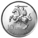 10 Litų (visit of Pope John Paul II to Lithuania)