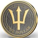 1 Dollar (Trident. Rhutenium & Gold)