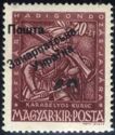 Hungary War Invalids Issue of 1943 Oveprinted & Surcharged