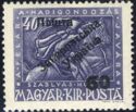 Hungary War Invalids Issue of 1943 Oveprinted & Surcharged