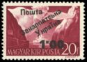 Hungary Szechenyi Issue of 1941 Oveprinted and Surcharged