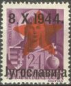 Hungarian Stamps of 1941-1944 Overprinted Red Star and Text