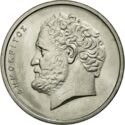 10 Drachmai (ΔPAXMAI) Demócrito