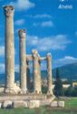 Athens. The temple of Olympian Zeus, the Olympieion. South side