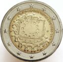 2 Euro (30th Anniversary of the Flag of Europe)