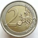 2 Euro (Albert II - 2nd map - 2nd type - 3rd portrait)
