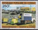 Airport, postal van