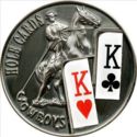 1 Dollar (Cowboys, King of Hearts & Clubs)