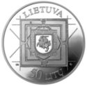 50 Litų (350th Anniversary of the publication "The Grea...)