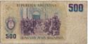 500 Pesos Argentinos