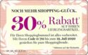 Noch Mehr Shopping-Glück - 30% Rabatt