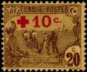 Farmer overprinted Red Cross and surcharged