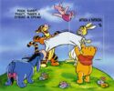 Pooh, Rabbit, Piglet, Tigger and Eeyore in Spring