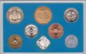 Various Yen (Mint set 2001 - Coin and stamp show in Kagoshima)
