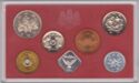 Various Yen (Mint set 1995 - 50th Anniversary Hiroshima branch)