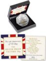 50 Pence (VICTORY (V). Churchill with his famous V for Victory gesture - Silver)