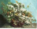 J.D.Gustave Courbet, Blooming Branches and Flowers