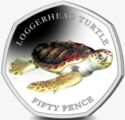 50 Pence (Loggerhead Turtle)