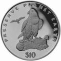 10 Dollars (Lanner falcon)