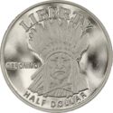 Half Dollar (Mesa Grande Tribe, Geronimo)