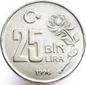 25,000 Lira (25 Bin)