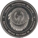 50 Cents / Half Dollar (Half Dollar. Apache Tribes)