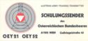 Schulungssender... - Austrian Army - Training Transmitter