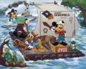 Tom Sawer - The pirate crew (Goofy, Donald, Mickey)