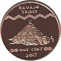 1 Cent (One - Navajo tribes)