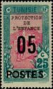 Post Rider overprinted and surcharged