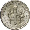 10 Cents / Dime (Roosevelt)