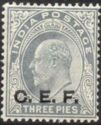 King Edward VII - Overprint "C.E.F."