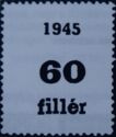 Count Miklós Zrínyi overprinted 1945 60 filler
