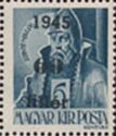 Count Miklós Zrínyi overprinted 1945 60 filler