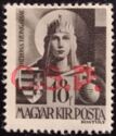 Virgin Mary Overprinted Č.S.P. in Wide Font