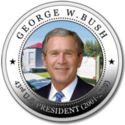 5 Dollars (43/42th US president George W. Bush 2001-2009)