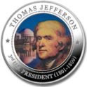 5 Dollars (3rd US President Thomas Jefferson 1801-1809)