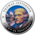 5 Dollars (3rd US President Thomas Jefferson 1801-1809)