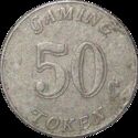Casino Monrovia 50 c Gaming Token