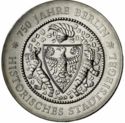20 Mark (750th Anniversary of Berlin - Historic City Seal)